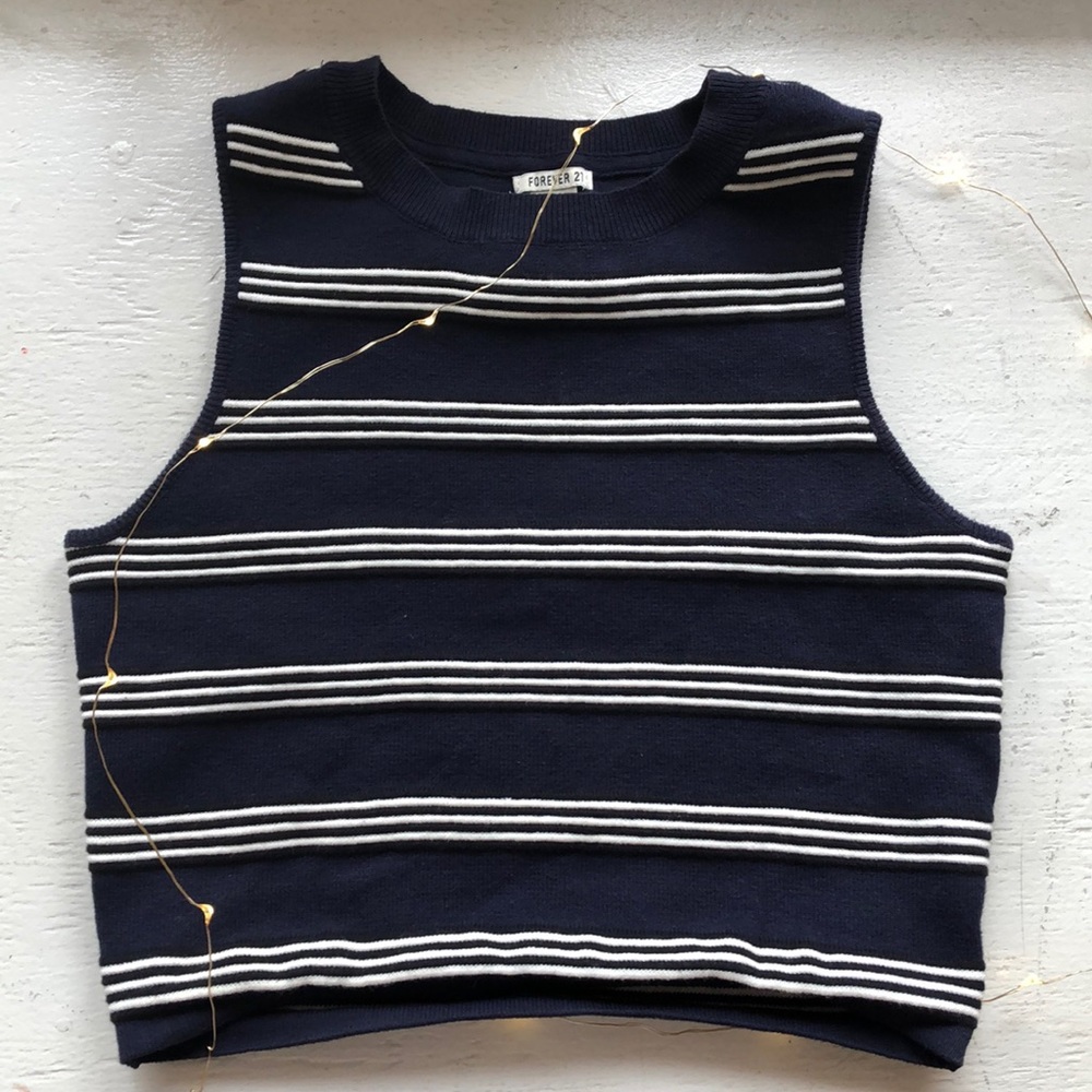 TRENDY BLUE STRIPE SHIRT